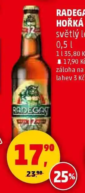 Penny Market Radegast hořká 12 nabídka
