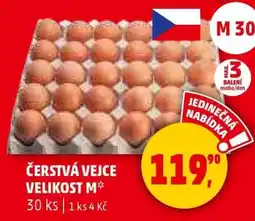 Penny Market Čerstvá vejce velikost M nabídka