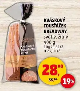 Penny Market KVÁSKOVÝ TOUSŤÁČEK BREADWAY nabídka