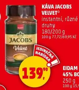 Penny Market KÁVA JACOBS VELVET nabídka
