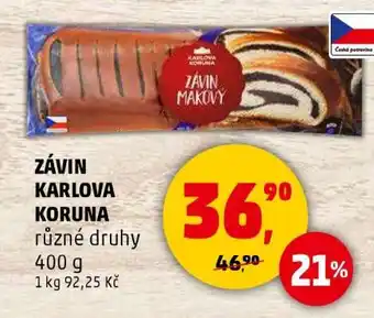 Penny Market ZÁVIN KARLOVA KORUNA nabídka