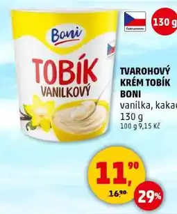 Penny Market TVAROHOVÝ KRÉM TOBÍK BONI nabídka