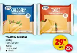 Penny Market TOASTOVÝ SÝR BONI nabídka