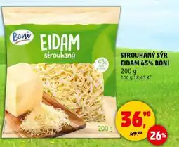 Penny Market STROUHANÝ SÝR EIDAM 45% BONI nabídka