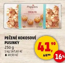 Penny Market Pečené kokosové pusinky nabídka