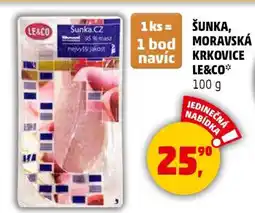 Penny Market Šunka, Moravská Krkovice LE&CO nabídka
