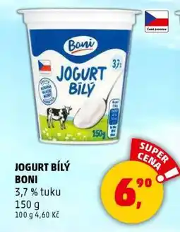 Penny Market JOGURT BÍLÝ BONI nabídka
