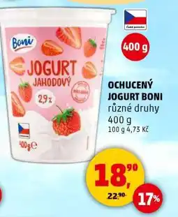 Penny Market OCHUCENÝ JOGURT BONI nabídka