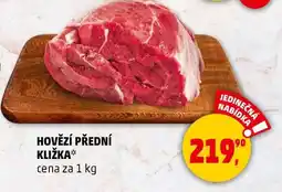 Penny Market HOVĚZÍ PŘEDNÍ KLIŽKA nabídka