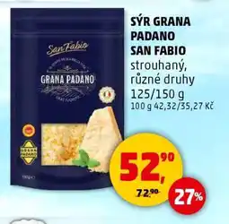 Penny Market SÝR GRANA PADANO SAN FABIO nabídka