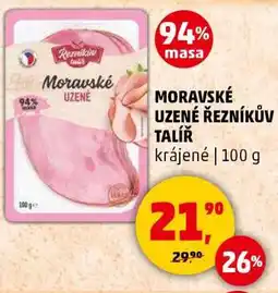 Penny Market MORAVSKÉ UZENÉ ŘEZNÍKŮV TALÍŘ nabídka
