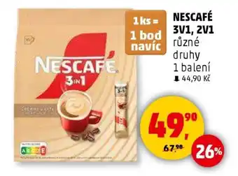 Penny Market Nescafé 3v1, 2v1 nabídka