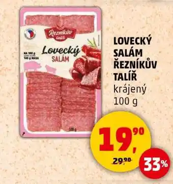 Penny Market LOVECKÝ SALÁM ŘEZNÍKŮV TALÍŘ nabídka