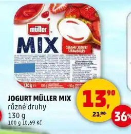 Penny Market JOGURT MÜLLER MIX nabídka