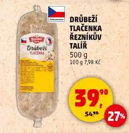 Penny Market DRŮBEŽÍ TLAČENKA ŘEZNÍKŮV TALÍŘ nabídka