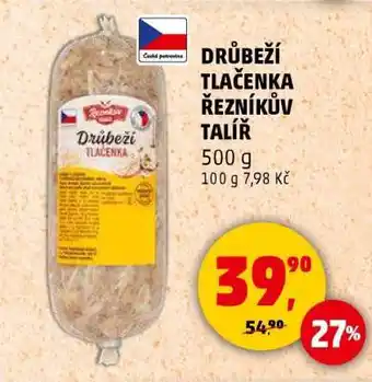 Penny Market DRŮBEŽÍ TLAČENKA ŘEZNÍKŮV TALÍŘ nabídka