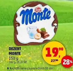 Penny Market Dezert Monte nabídka