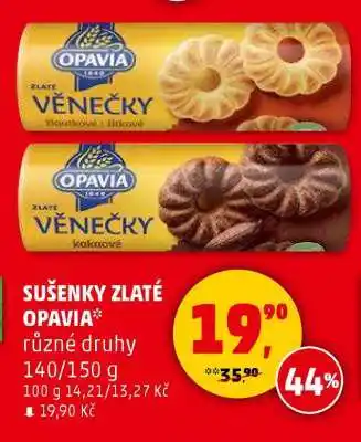 Penny Market SUŠENKY ZLATÉ OPAVIA nabídka