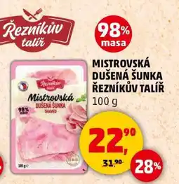 Penny Market MISTROVSKÁ DUŠENÁ ŠUNKA, Řezníkův talíř nabídka