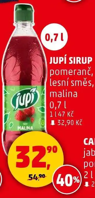 Penny Market Jupí sirup nabídka