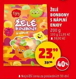 Penny Market ŽELÉ BONBONY S NÁPLNÍ ENJOY nabídka