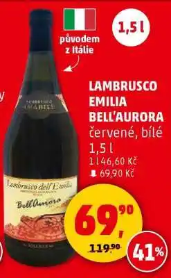 Penny Market LAMBRUSCO EMILIA BELL’AURORA nabídka