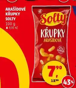 Penny Market ARAŠÍDOVÉ KŘUPKY SOLTY nabídka