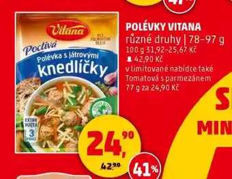 Penny Market Polévky Vitana nabídka