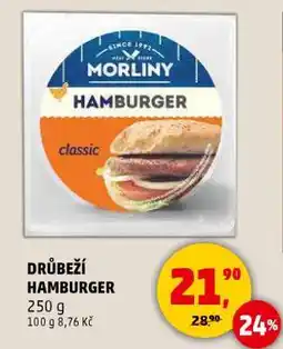 Penny Market DRŮBEŽÍ HAMBURGER nabídka