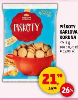 Penny Market PIŠKOTY KARLOVA KORUNA nabídka