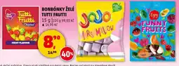 Penny Market BONBÓNKY ŽELÉ TUTTI FRUTTI nabídka