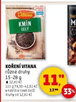 Penny Market KOŘENÍ VITANA nabídka