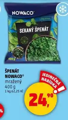 Penny Market Špenát NOWACO mražený nabídka