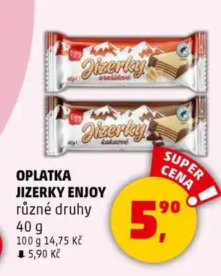 Penny Market OPLATKA JIZERKY ENJOY nabídka