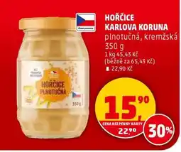 Penny Market HOŘČICE KARLOVA KORUNA nabídka
