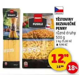 Penny Market TĚSTOVINY BEZVAJEČNÉ PENNY nabídka