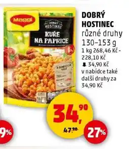 Penny Market DOBRÝ HOSTINEC různé druhy nabídka