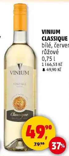 Penny Market VINIUM CLASSIQUE nabídka