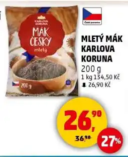 Penny Market MLETÝ MÁK KARLOVA KORUNA nabídka