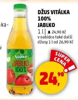 Penny Market Džus Vitálka 100% Jablko nabídka
