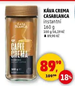 Penny Market KÁVA CREMA CASABLANCA nabídka
