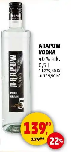 Penny Market ARAPOW VODKA nabídka
