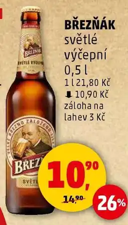 Penny Market Březňák světlé výčepní nabídka