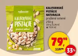 Penny Market KALIFORNSKÉ PISTÁCIE NATURALIA nabídka