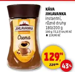 Penny Market KÁVA JIHLAVANKA nabídka