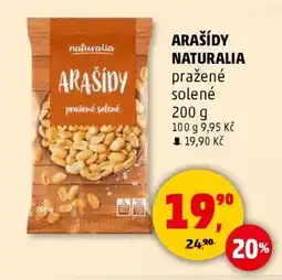 Penny Market ARAŠÍDY NATURALIA nabídka