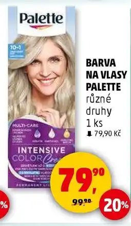 Penny Market BARVA NA VLASY PALETTE nabídka