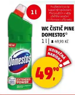 Penny Market WC ČISTIČ PINE DOMESTOS nabídka