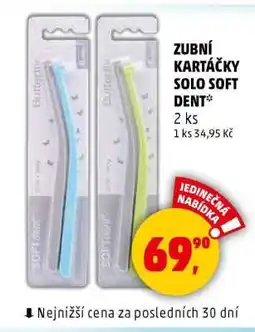Penny Market Zubní kartáčky Solo Soft Dent nabídka