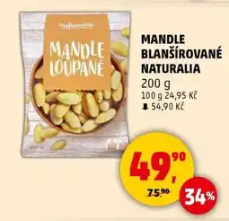 Penny Market MANDLE BLANŠÍROVANÉ NATURALIA nabídka